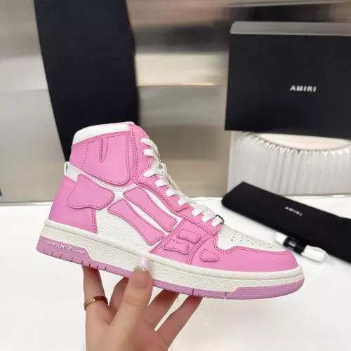 Cheap Amiri High Tops Shoes For Women #1361702 Replica Wholesale [$108.00 USD] [ITEM#1361702] on Replica Amiri High Tops Shoes