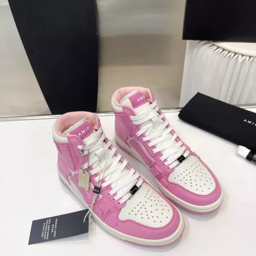 Cheap Amiri High Tops Shoes For Women #1361702 Replica Wholesale [$108.00 USD] [ITEM#1361702] on Replica Amiri High Tops Shoes