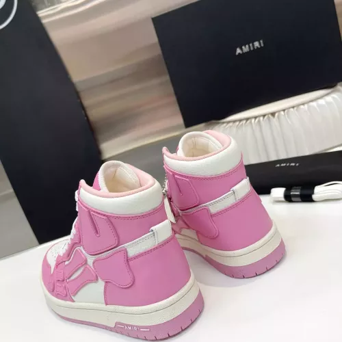 Cheap Amiri High Tops Shoes For Women #1361702 Replica Wholesale [$108.00 USD] [ITEM#1361702] on Replica Amiri High Tops Shoes
