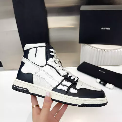 Cheap Amiri High Tops Shoes For Men #1361714 Replica Wholesale [$108.00 USD] [ITEM#1361714] on Replica Amiri High Tops Shoes