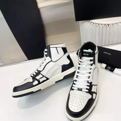 Cheap Amiri High Tops Shoes For Men #1361714 Replica Wholesale [$108.00 USD] [ITEM#1361714] on Replica Amiri High Tops Shoes