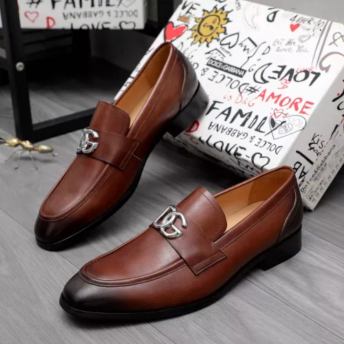 Dolce & Gabbana D&G Leather Shoes For Men #1361740