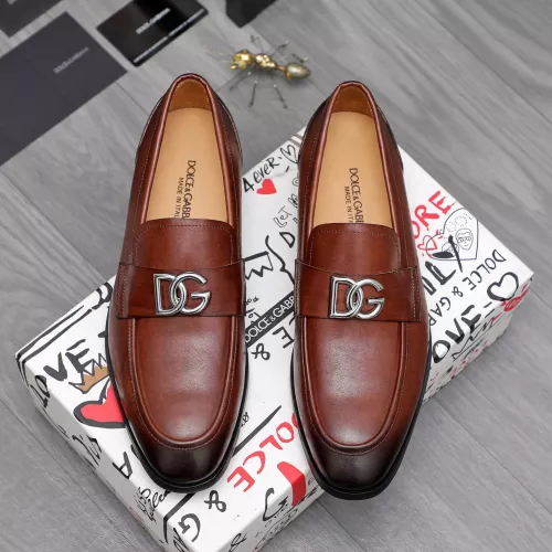 Cheap Dolce &amp; Gabbana D&amp;G Leather Shoes For Men #1361740 Replica Wholesale [$96.00 USD] [ITEM#1361740] on Replica Dolce &amp; Gabbana D&amp;G Leather Shoes