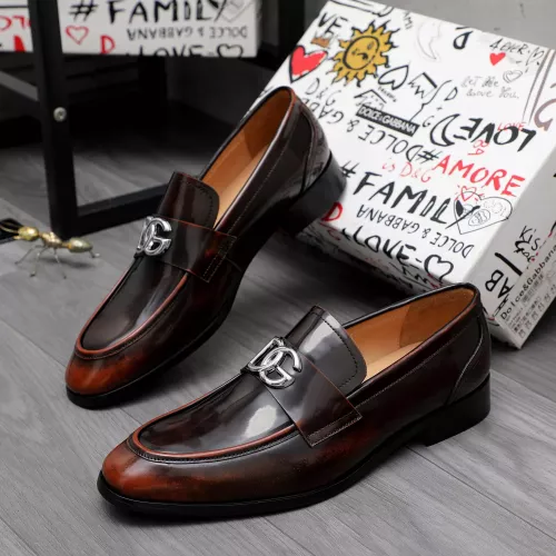 Dolce & Gabbana D&G Leather Shoes For Men #1361741