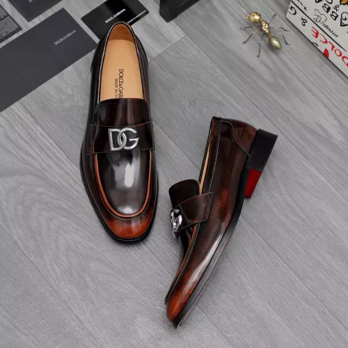 Cheap Dolce &amp; Gabbana D&amp;G Leather Shoes For Men #1361741 Replica Wholesale [$96.00 USD] [ITEM#1361741] on Replica Dolce &amp; Gabbana D&amp;G Leather Shoes