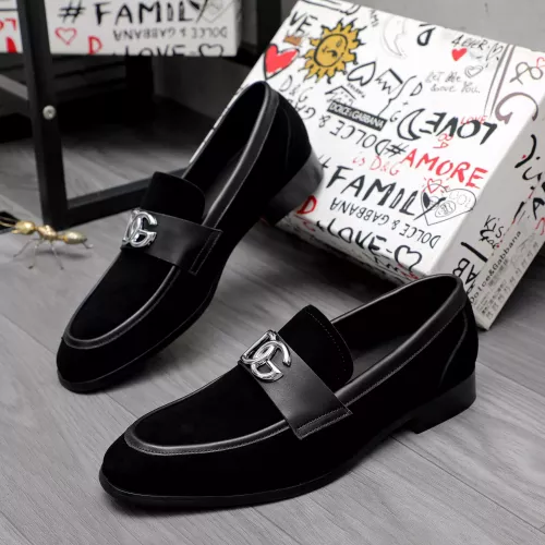 Dolce & Gabbana D&G Leather Shoes For Men #1361744