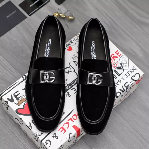 Cheap Dolce &amp; Gabbana D&amp;G Leather Shoes For Men #1361744 Replica Wholesale [$96.00 USD] [ITEM#1361744] on Replica Dolce &amp; Gabbana D&amp;G Leather Shoes