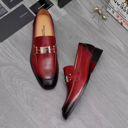 Cheap Dolce &amp; Gabbana D&amp;G Leather Shoes For Men #1361745 Replica Wholesale [$96.00 USD] [ITEM#1361745] on Replica Dolce &amp; Gabbana D&amp;G Leather Shoes