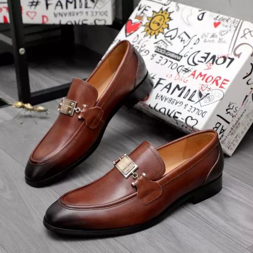 Dolce & Gabbana D&G Leather Shoes For Men #1361746