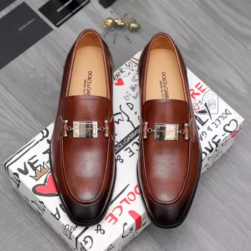 Cheap Dolce &amp; Gabbana D&amp;G Leather Shoes For Men #1361746 Replica Wholesale [$96.00 USD] [ITEM#1361746] on Replica Dolce &amp; Gabbana D&amp;G Leather Shoes