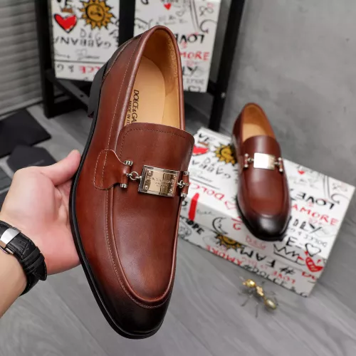 Cheap Dolce &amp; Gabbana D&amp;G Leather Shoes For Men #1361746 Replica Wholesale [$96.00 USD] [ITEM#1361746] on Replica Dolce &amp; Gabbana D&amp;G Leather Shoes