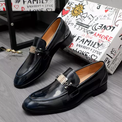 Dolce & Gabbana D&G Leather Shoes For Men #1361748