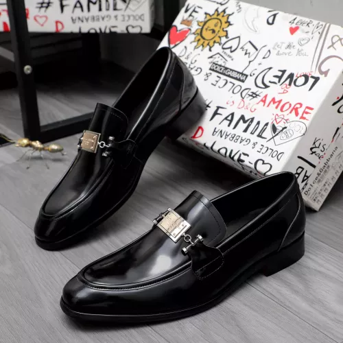 Dolce & Gabbana D&G Leather Shoes For Men #1361749
