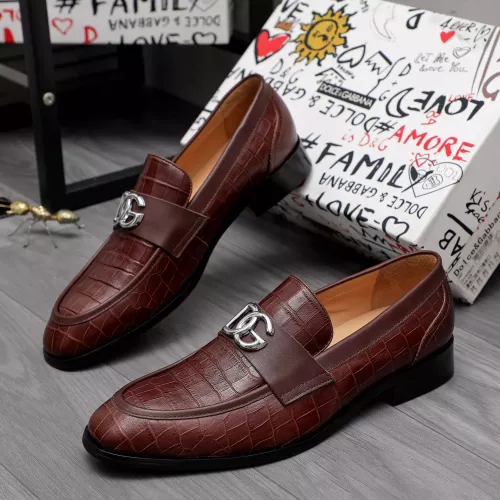 Dolce & Gabbana D&G Leather Shoes For Men #1361752