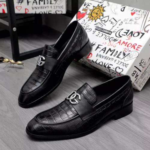 Dolce & Gabbana D&G Leather Shoes For Men #1361753