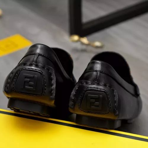 Cheap Fendi Leather Shoes For Men #1361758 Replica Wholesale [$80.00 USD] [ITEM#1361758] on Replica Fendi Leather Shoes