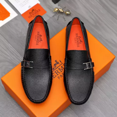 Cheap Hermes Leather Shoes For Men #1361759 Replica Wholesale [$80.00 USD] [ITEM#1361759] on Replica Hermes Leather Shoes