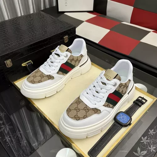 Cheap Gucci Casual Shoes For Men #1361780 Replica Wholesale [$80.00 USD] [ITEM#1361780] on Replica Gucci Casual Shoes