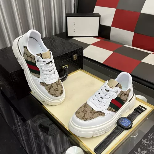 Cheap Gucci Casual Shoes For Men #1361780 Replica Wholesale [$80.00 USD] [ITEM#1361780] on Replica Gucci Casual Shoes