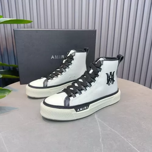 Cheap Amiri High Tops Shoes For Men #1361796 Replica Wholesale [$112.00 USD] [ITEM#1361796] on Replica Amiri High Tops Shoes