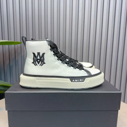 Cheap Amiri High Tops Shoes For Men #1361796 Replica Wholesale [$112.00 USD] [ITEM#1361796] on Replica Amiri High Tops Shoes
