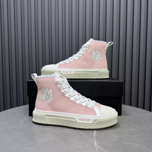 Cheap Amiri High Tops Shoes For Women #1361797 Replica Wholesale [$112.00 USD] [ITEM#1361797] on Replica Amiri High Tops Shoes