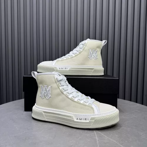 Cheap Amiri High Tops Shoes For Men #1361799 Replica Wholesale [$112.00 USD] [ITEM#1361799] on Replica Amiri High Tops Shoes
