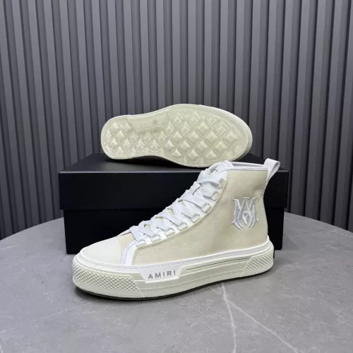 Cheap Amiri High Tops Shoes For Men #1361799 Replica Wholesale [$112.00 USD] [ITEM#1361799] on Replica Amiri High Tops Shoes