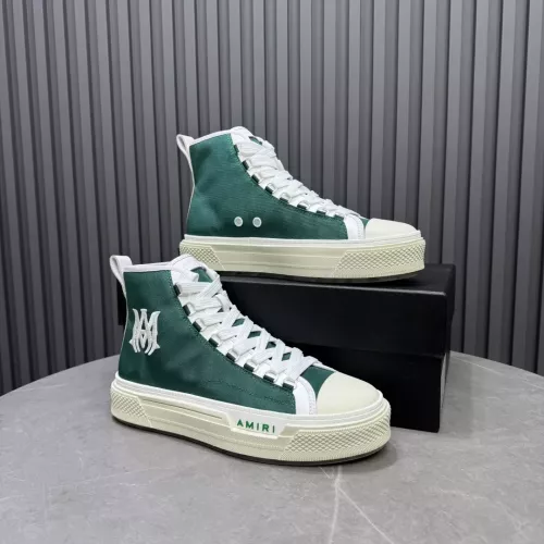 Cheap Amiri High Tops Shoes For Women #1361800 Replica Wholesale [$112.00 USD] [ITEM#1361800] on Replica Amiri High Tops Shoes