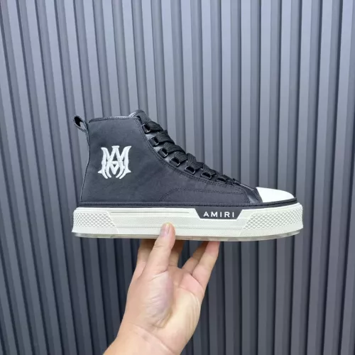 Cheap Amiri High Tops Shoes For Men #1361805 Replica Wholesale [$112.00 USD] [ITEM#1361805] on Replica Amiri High Tops Shoes