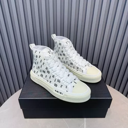 Cheap Amiri High Tops Shoes For Women #1361808 Replica Wholesale [$112.00 USD] [ITEM#1361808] on Replica Amiri High Tops Shoes