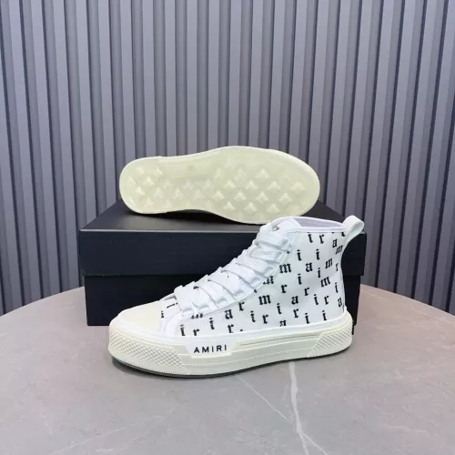 Cheap Amiri High Tops Shoes For Women #1361808 Replica Wholesale [$112.00 USD] [ITEM#1361808] on Replica Amiri High Tops Shoes