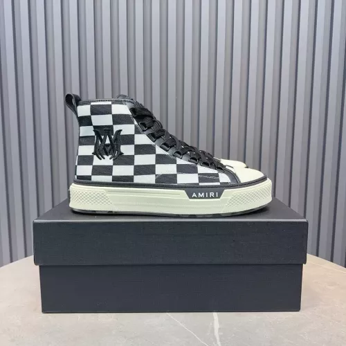 Cheap Amiri High Tops Shoes For Men #1361811 Replica Wholesale [$112.00 USD] [ITEM#1361811] on Replica Amiri High Tops Shoes