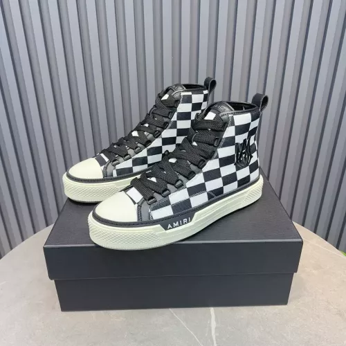 Cheap Amiri High Tops Shoes For Men #1361811 Replica Wholesale [$112.00 USD] [ITEM#1361811] on Replica Amiri High Tops Shoes