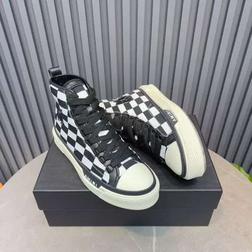Cheap Amiri High Tops Shoes For Men #1361811 Replica Wholesale [$112.00 USD] [ITEM#1361811] on Replica Amiri High Tops Shoes