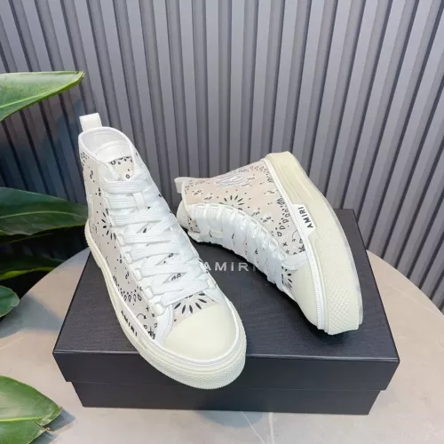 Cheap Amiri High Tops Shoes For Men #1361814 Replica Wholesale [$112.00 USD] [ITEM#1361814] on Replica Amiri High Tops Shoes