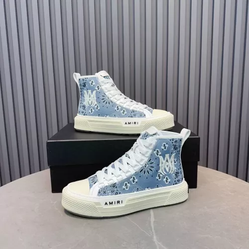 Cheap Amiri High Tops Shoes For Men #1361816 Replica Wholesale [$112.00 USD] [ITEM#1361816] on Replica Amiri High Tops Shoes