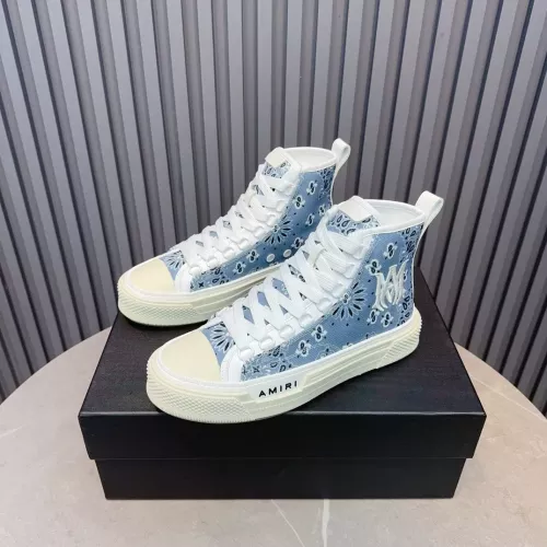 Cheap Amiri High Tops Shoes For Men #1361816 Replica Wholesale [$112.00 USD] [ITEM#1361816] on Replica Amiri High Tops Shoes