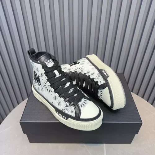 Cheap Amiri High Tops Shoes For Men #1361824 Replica Wholesale [$112.00 USD] [ITEM#1361824] on Replica Amiri High Tops Shoes