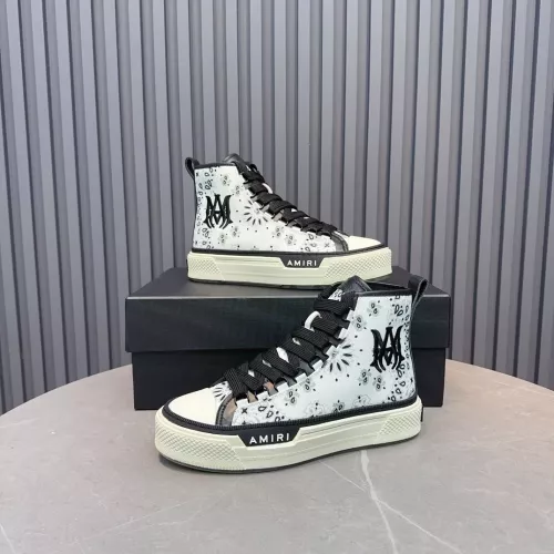 Cheap Amiri High Tops Shoes For Men #1361824 Replica Wholesale [$112.00 USD] [ITEM#1361824] on Replica Amiri High Tops Shoes