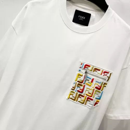 Cheap Fendi T-Shirts Short Sleeved For Unisex #1361857 Replica Wholesale [$40.00 USD] [ITEM#1361857] on Replica Fendi T-Shirts