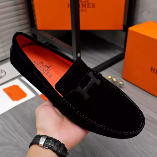 Cheap Hermes Leather Shoes For Men #1361858 Replica Wholesale [$76.00 USD] [ITEM#1361858] on Replica Hermes Leather Shoes
