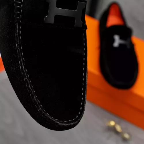 Cheap Hermes Leather Shoes For Men #1361858 Replica Wholesale [$76.00 USD] [ITEM#1361858] on Replica Hermes Leather Shoes