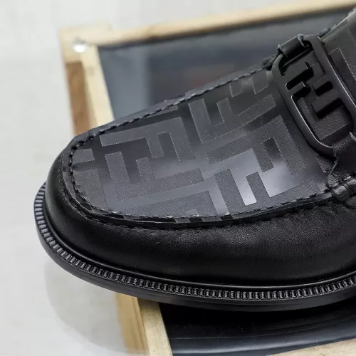 Cheap Fendi Leather Shoes For Men #1361890 Replica Wholesale [$85.00 USD] [ITEM#1361890] on Replica Fendi Leather Shoes