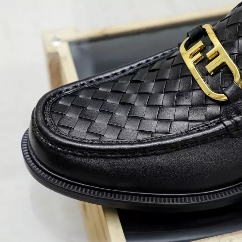 Cheap Fendi Leather Shoes For Men #1361891 Replica Wholesale [$85.00 USD] [ITEM#1361891] on Replica Fendi Leather Shoes