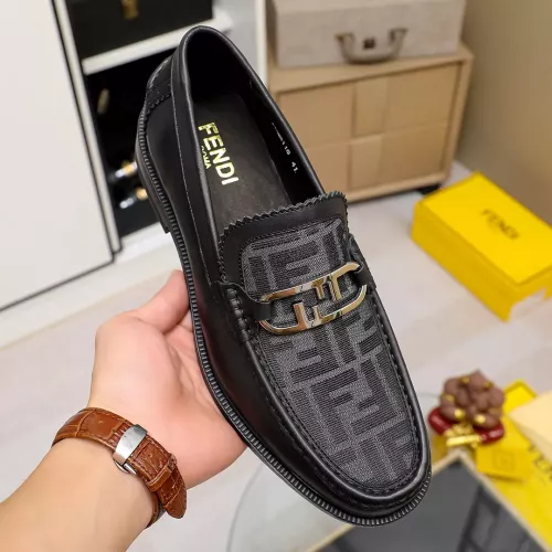 Cheap Fendi Leather Shoes For Men #1361898 Replica Wholesale [$85.00 USD] [ITEM#1361898] on Replica Fendi Leather Shoes