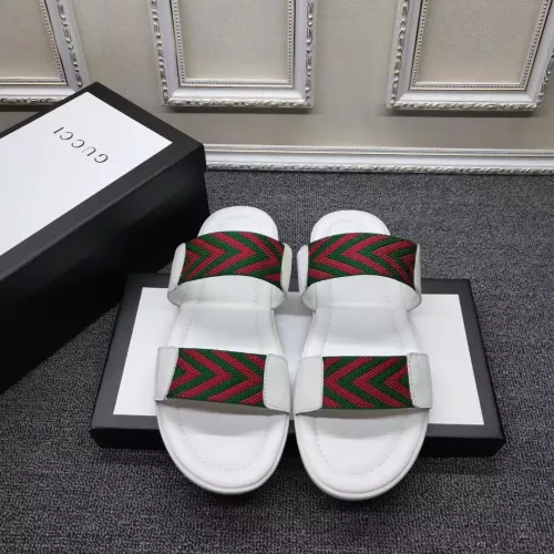 Cheap Gucci Slippers For Men #1361911 Replica Wholesale [$42.00 USD] [ITEM#1361911] on Replica Gucci Slippers