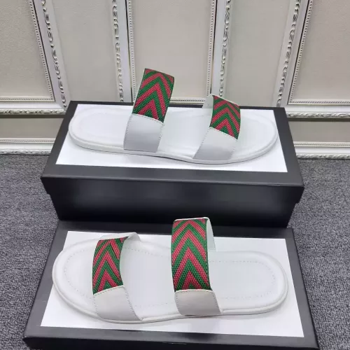 Cheap Gucci Slippers For Men #1361911 Replica Wholesale [$42.00 USD] [ITEM#1361911] on Replica Gucci Slippers
