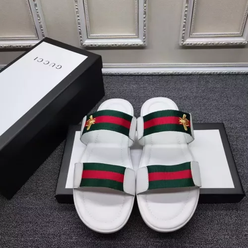 Cheap Gucci Slippers For Men #1361924 Replica Wholesale [$42.00 USD] [ITEM#1361924] on Replica Gucci Slippers
