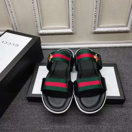 Cheap Gucci Slippers For Men #1361925 Replica Wholesale [$42.00 USD] [ITEM#1361925] on Replica Gucci Slippers